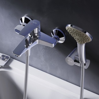 Смеситель для ванны и душа c душевым набором AM.PM GEM F90A15000