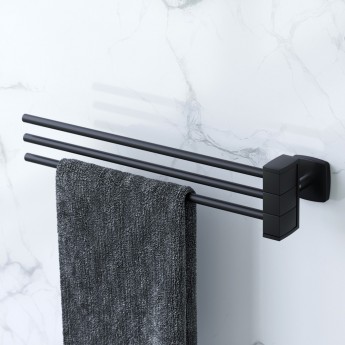 Тройная вешалка-вертушка для полотенец AM.PM GEM